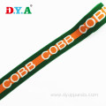 Brand logo elastic band 35mm colorful elastic band